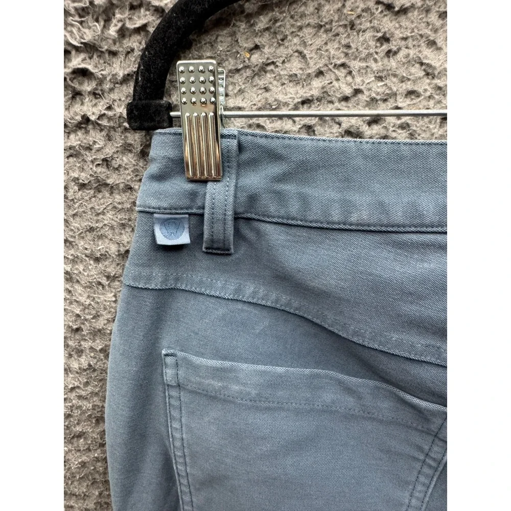 Lululemon ABC Slim-Fit 5 Pocket Pant Tech Canvas Heathered Deep Navy Men Size 31